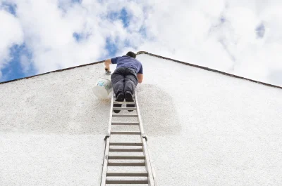 Peinture extérieure à Saint-Géry — façades et ravalement